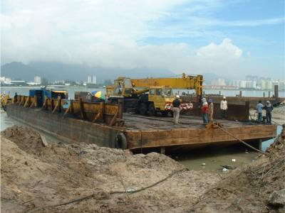 Prepare for laying winch cable