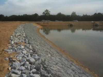 Gabion Mattress Work in Progress