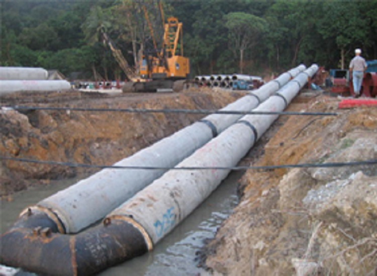 Submarine Pipe and Outfall Pipe Culvert Installation